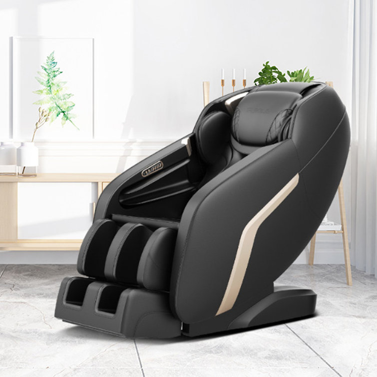 Faux Leather Heated Massage Chair